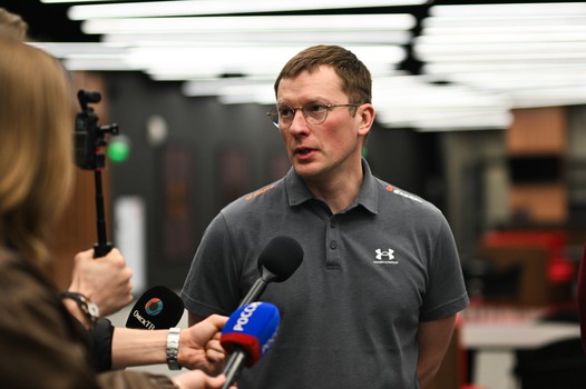 Открытая тренировка «Авангарда» для СМИ