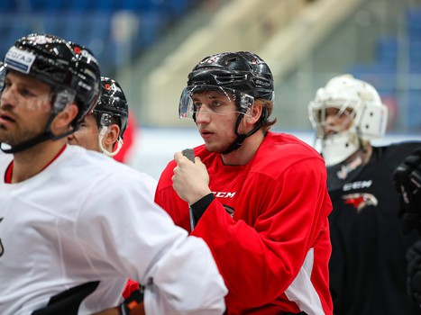 Открытая тренировка «Авангарда» для СМИ