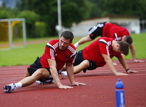 Дорога к сезону. Тренировка под открытым небом в Фюссене