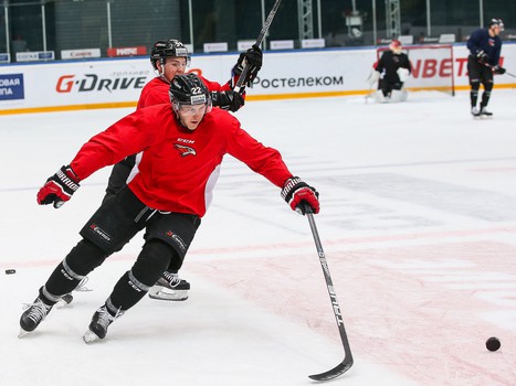 Первая тренировка Богдана Якимова в «Авангарде»