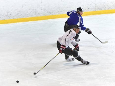 Перед игрой с "Пиратами". Тренировка на льду