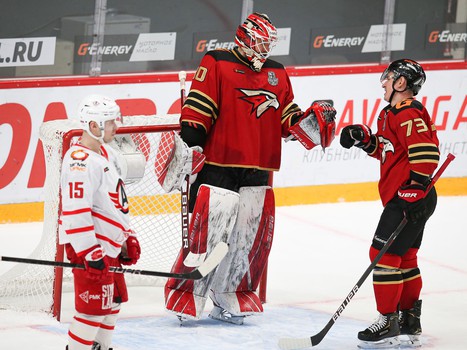 02.03.2021. 1/4 финала, 1 матч. «Авангард» - «Автомобилист» 3:0