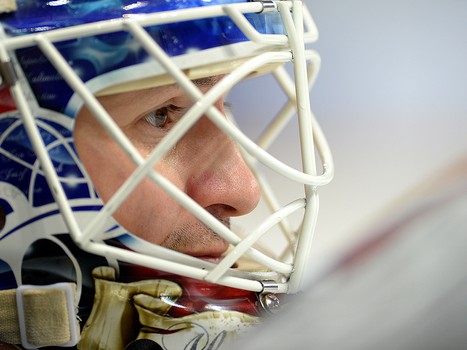 Раскатка "Авангарда" перед матчем со "Львом" 26.11.13