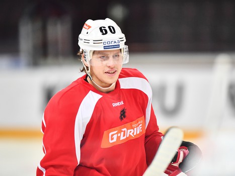 Раскатка "Авангарда" перед выездным матчем с "Металлургом" Нк