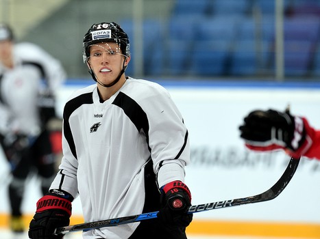 Раскатка "Авангарда" перед матчем с "Ак Барсом"