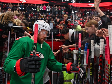 Открытая тренировка «Авангарда» перед финалом Востока