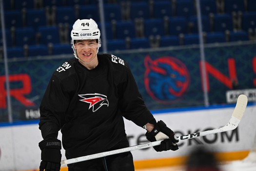 Раскатка «Авангарда» перед выездным матчем с «Драконами»