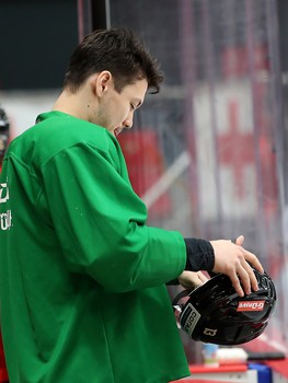 Раскатка «Авангарда» перед матчем с «Ак Барсом»