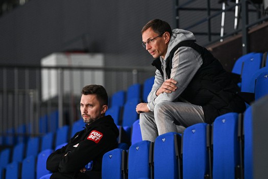 Тренировка «Авангарда» перед матчем в Новосибирске