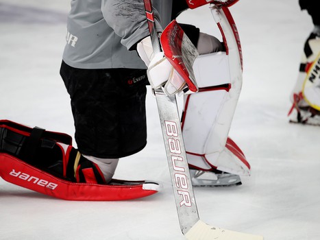 Тренировка «Авангарда» перед пятым матчем серии с «Ак Барсом»