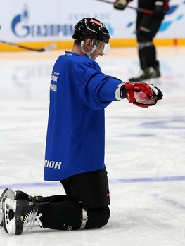 Раскатка «Авангарда» перед вторым матчем серии с «Салаватом Юлаевым»