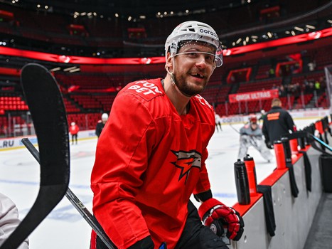 Открытая тренировка «Авангарда» перед финалом Востока