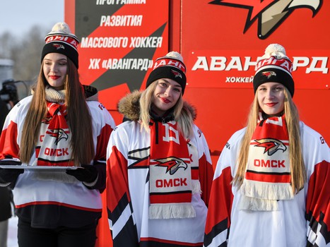 Новая хоккейная коробка в Омске