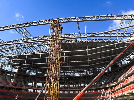 Техническая готовность «Арены Омск» составляет 35%