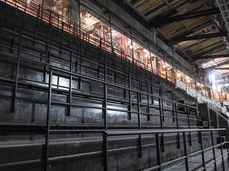 Строительство G-Drive Арены: июль