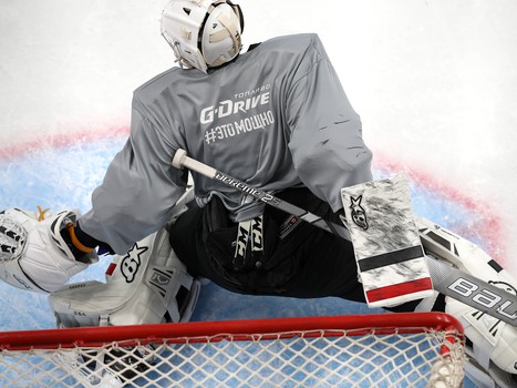 Раскатка «Авангарда» перед матчем с «Ак Барсом»