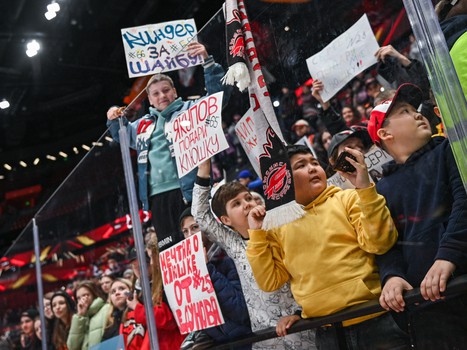 Открытая тренировка «Авангарда» перед финалом Востока