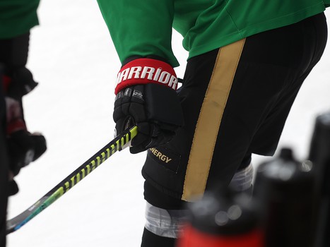 Раскатка «Авангарда» перед матчем в Нижнекамске