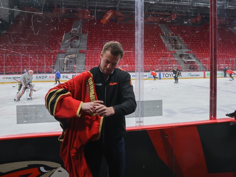 Даниил Квят на тренировке «Авангарда»