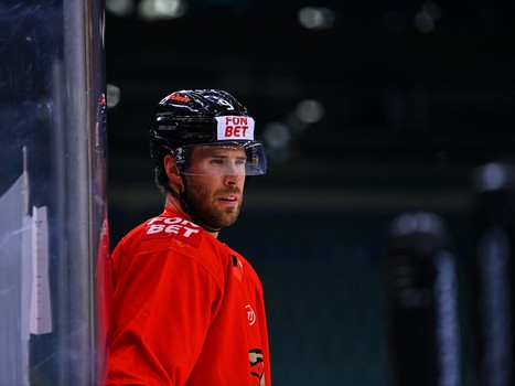 Раскатка «Авангарда» перед матчем с «Сибирью»