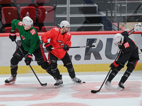 Тренировка «Авангарда» на G-Drive Арене