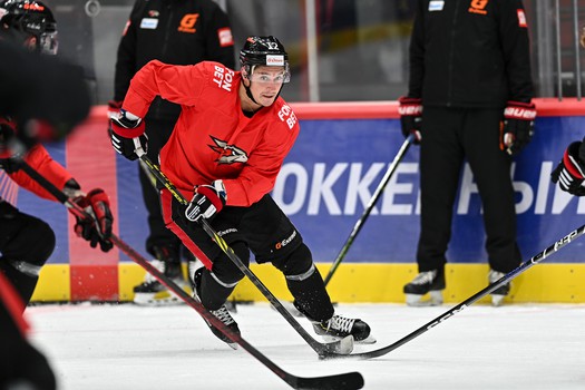 Тренировка «Авангарда» в Омске