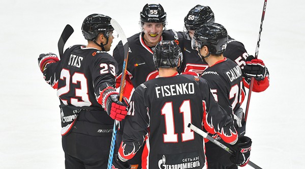 Бобков не пропускает - "Авангард" побеждает "Йокерит"! Главные события первого матча "ястребов" на турнире в Санкт-Петербурге