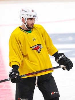 Раскатка «Авангарда» перед выездным матчем с «Йокеритом»