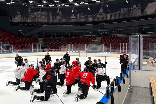 Открытая тренировка «Авангарда» в Санкт-Петербурге