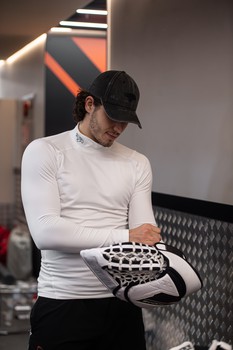 Тренировка «Авангарда» перед матчем в Хабаровске