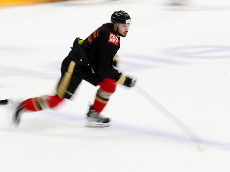 Раскатка «Авангарда» перед матчем с «Адмиралом»