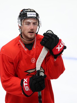 Раскатка «Авангарда» перед матчем с «Сибирью»