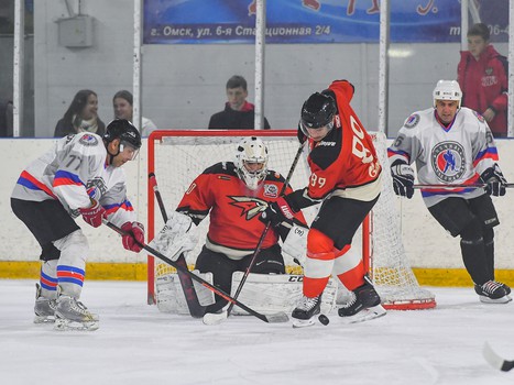 Ветераны «Авангарда» - сборная Ночной хоккейной лиги 8:4