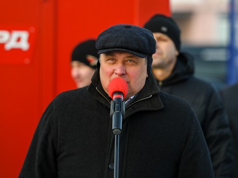 Новая хоккейная коробка в Омске