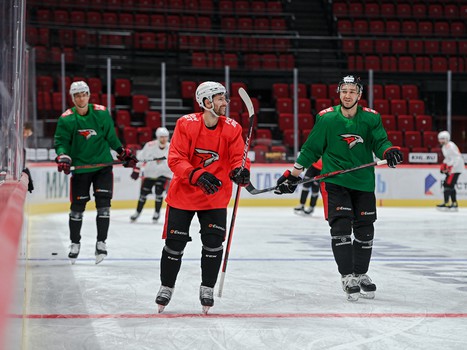 Тренировка «Авангарда» на G-Drive Арене