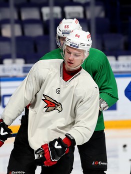 Раскатка «Авангарда» перед выездным матчем с «Ак Барсом»