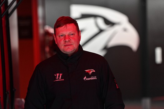 Раскатка «Авангарда» перед матчем с московским «Динамо»