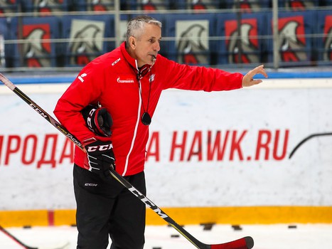 Раскатка «Авангарда» перед матчем с «Салаватом Юлаевым»