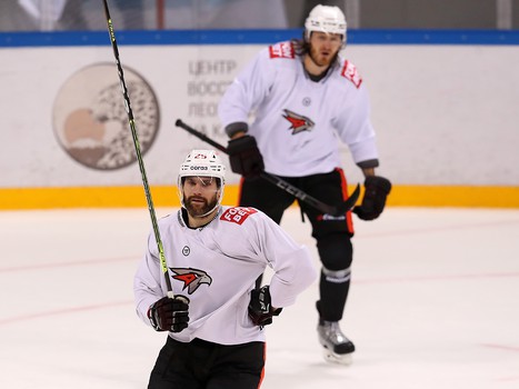 Тренировка «Авангарда» в Сочи