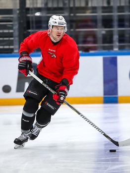 Раскатка «Авангарда» перед выездным матчем со «Спартаком»