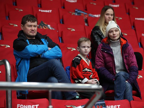 Открытая тренировка «Авангарда» для прессы и болельщиков