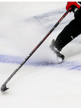 Раскатка «Авангарда» перед матчем с «Сибирью»