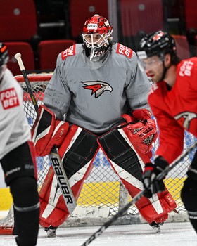 Раскатка «Авангарда» перед пятым матчем серии с «Сибирью»