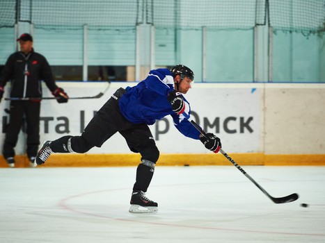 10.07.2015. Ледовая тренировка "Авангарда"