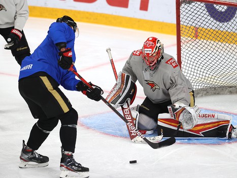 Тренировка «Авангарда» в Балашихе