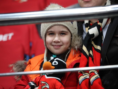 Открытая тренировка «Авангарда» для прессы и болельщиков