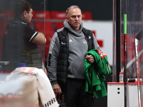 Тренировка «Авангарда» перед выездом