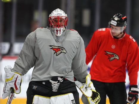 Раскатка «Авангарда» перед матчем с «Салаватом Юлаевым»