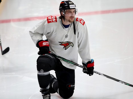 Раскатка «Авангарда» перед матчем с «Локомотивом»