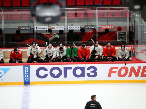 Открытая тренировка «Авангарда» перед стартом второго раунда плей-офф